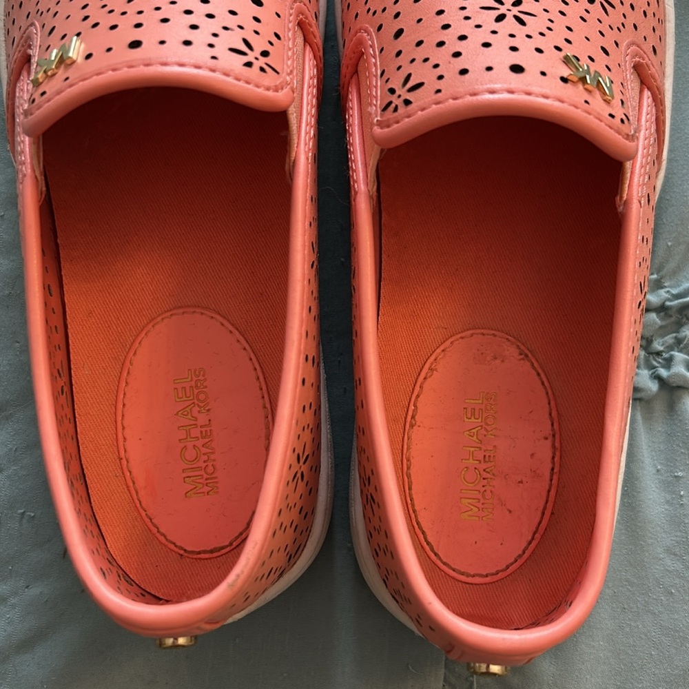 Michael Kors Coral Eyelet Shoes - Picture 6 of 7